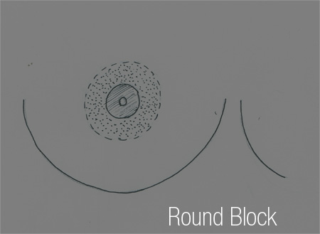Round Block Plastie Mammaire